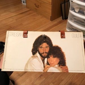 Purse made out of vinyl record case